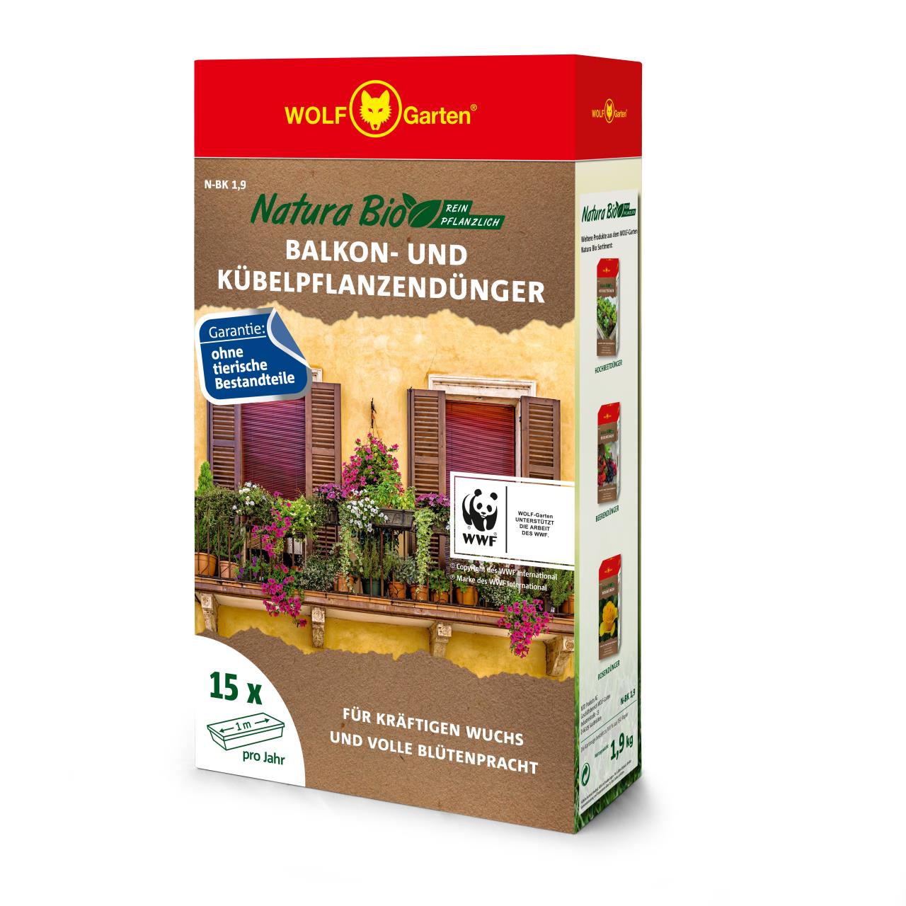 Natura Bio Rasendünger N-BK 1,9 D/A