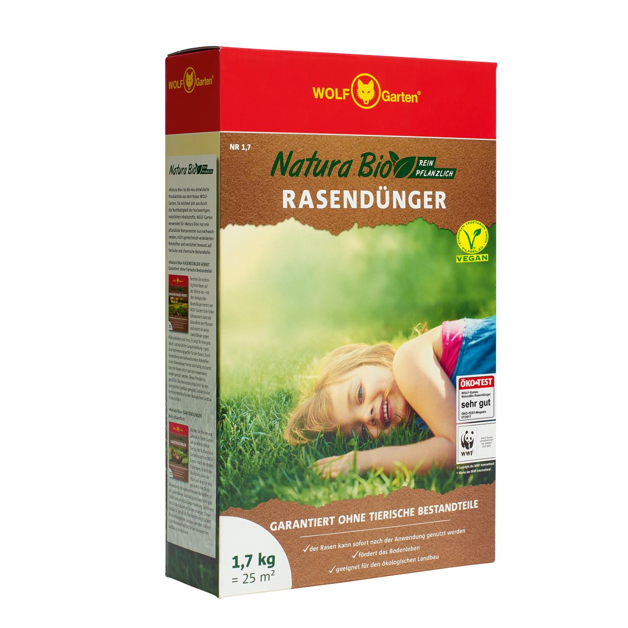 Natura Bio Rasendünger NR 1,7 D/A