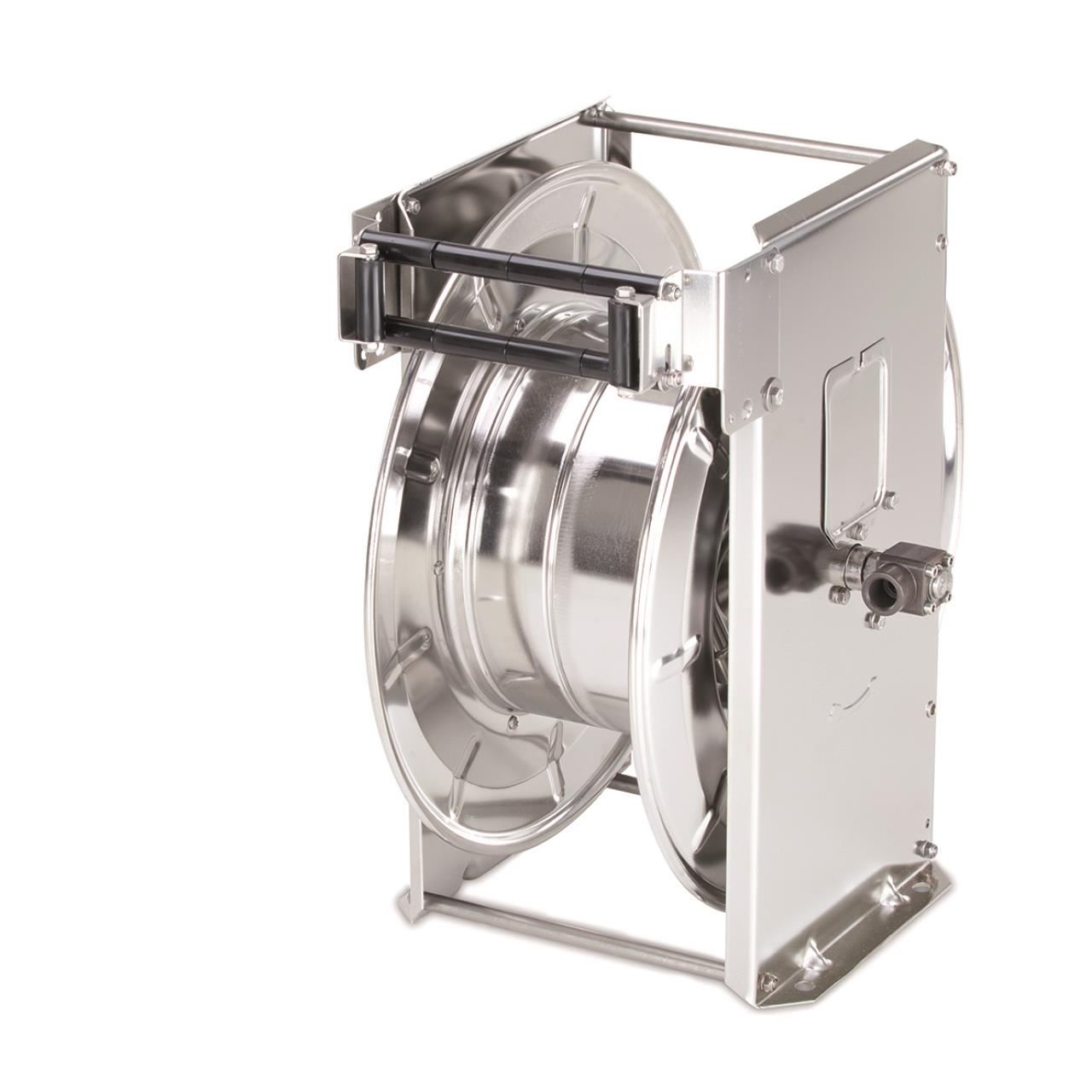 Automatik Schlauchaufroller (Edelstahl)